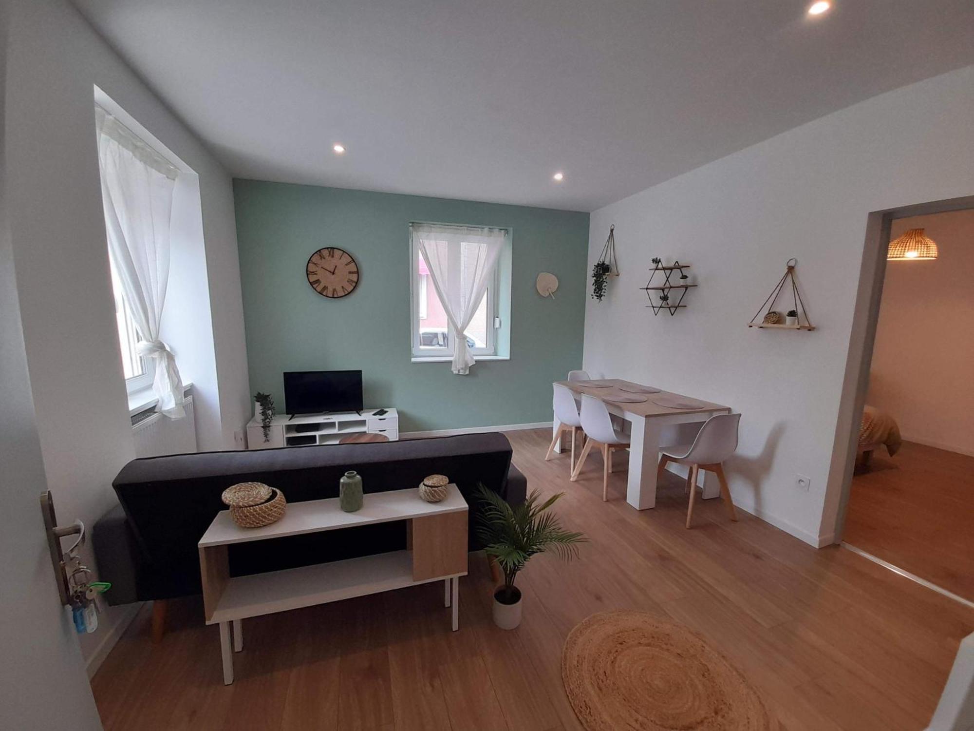 T2 Spacieux Et Confortable Mulhouse Exterior foto